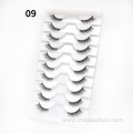 classic half set eyelash extensions half strip lashes